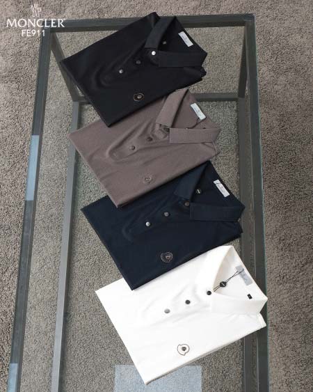 2025年5月6日入荷新作MONCLER紳士半袖ポロシャツ安いけど高品質L-4XL/Fuer工場