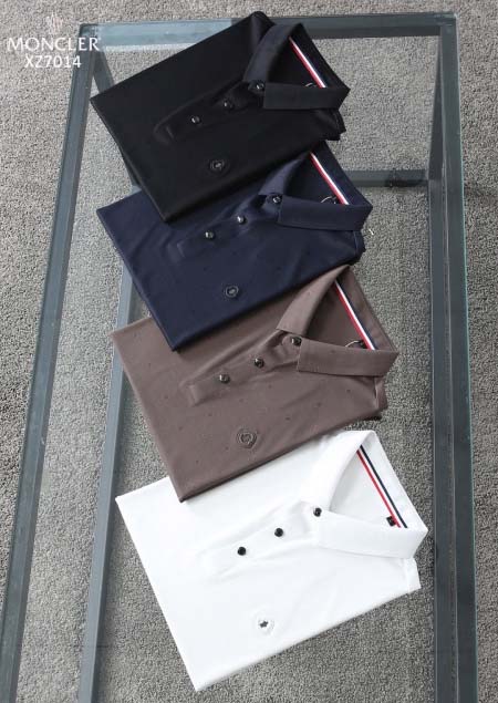 2025年5月6日入荷新作MONCLER紳士半袖ポロシャツ安いけど高品質M-4XL/Fuer工場