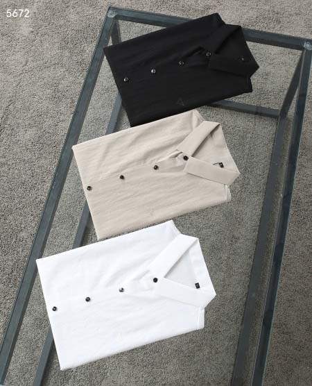 2025年5月6日入荷新作prada紳士半袖ポロシャツ安いけど高品質M-4XL/Fuer工場