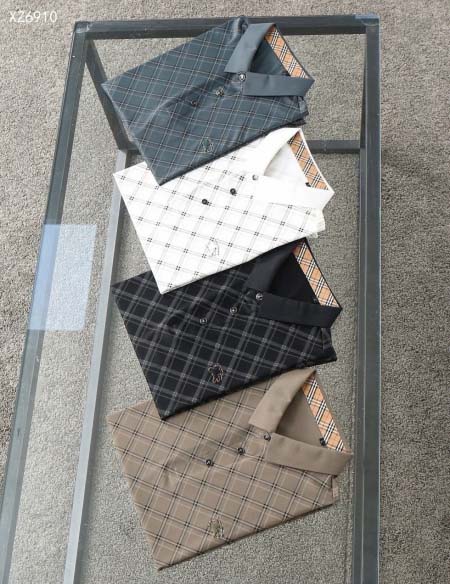 2025年5月6日入荷新作burberry紳士半袖ポロシャツ安いけど高品質M-4XL/Fuer工場