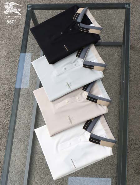2025年5月6日入荷新作burberry紳士半袖ポロシャツ安いけど高品質L-4XL/Fuer工場