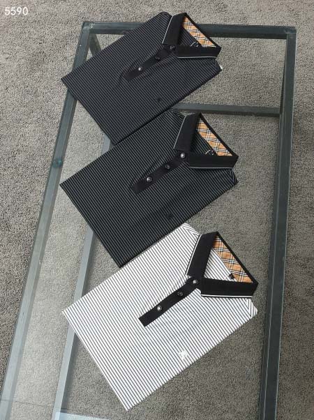 2025年5月6日入荷新作burberry紳士半袖ポロシャツ安いけど高品質L-4XL/Fuer工場