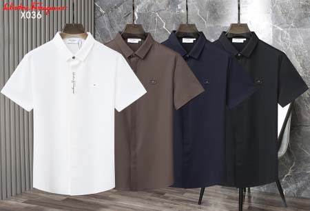 2025年5月6日入荷新作Ferragamo紳士半袖ポロシャツ安いけど高品質M-4XL/Fuer工場