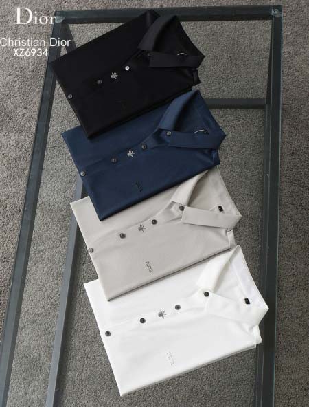 2025年5月6日入荷新作DIOR紳士半袖ポロシャツ安いけど高品質M-4XL/Fuer工場