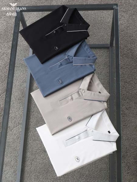 2025年5月7日入荷新作ARMANI紳士半袖ポロシャツ安いけど高品質M-XXXXL/Fuer工場