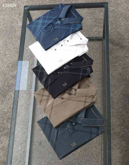 2025年5月7日入荷新作burberry紳士半袖ポロシャツ安いけど高品質M-XXXXL/Fuer工場