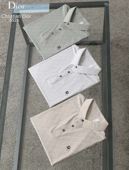 2025年5月7日入荷新作Dior紳士半袖ポロシャツ安いけど高品質M-XXXXL/Fuer工場