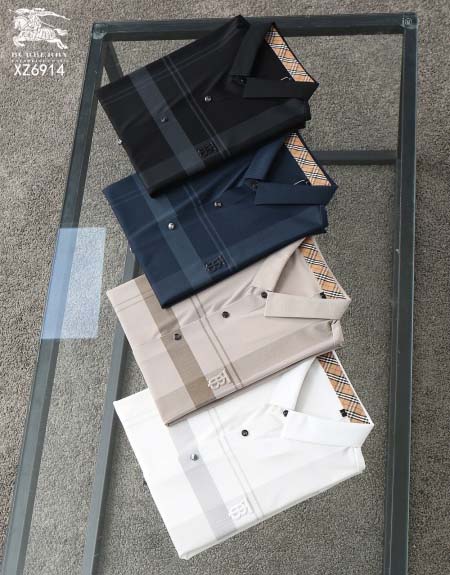 2025年5月7日入荷新作burberry紳士半袖 シャツ安いけど高品質M-XXXXL/Fuer工場