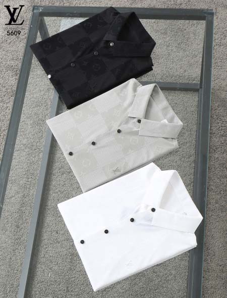 2025年5月7日入荷新作Louis Vuitton紳士半袖 シャツ安いけど高品質L-XXXXL/Fuer工場