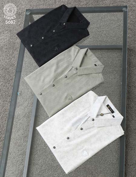 2025年5月7日入荷新作Versace紳士半袖 シャツ安いけど高品質L-XXXXL/Fuer工場