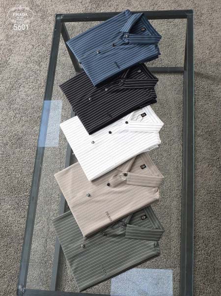 2025年5月7日入荷新作Prada紳士半袖  シャツ安いけど高品質L-XXXXL/Fuer工場
