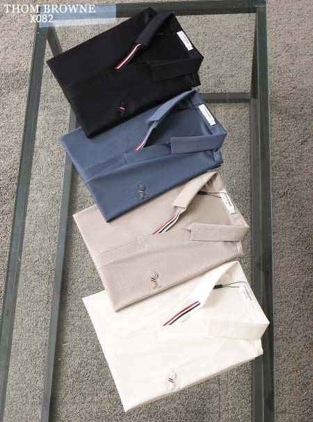 2025年5月7日入荷新作Thom Browne紳士半袖ポロシャツ安いけど高品質M-XXXXL/Fuer工場
