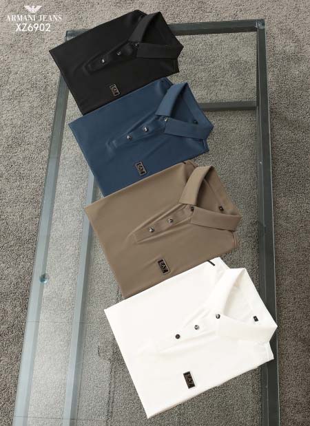 2025年5月7日入荷新作ARMANI紳士半袖ポロシャツ安いけど高品質M-XXXXL/Fuer工場