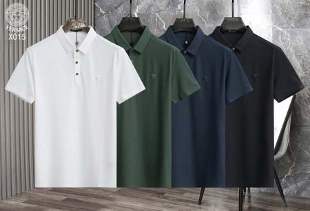 2025年5月7日入荷新作Versace紳士半袖ポロシャツ安いけど高品質M-XXXXL/Fuer工場