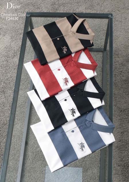 2025年5月7日入荷新作DIOR紳士半袖ポロシャツ安いけど高品質M-XXXXL/Fuer工場
