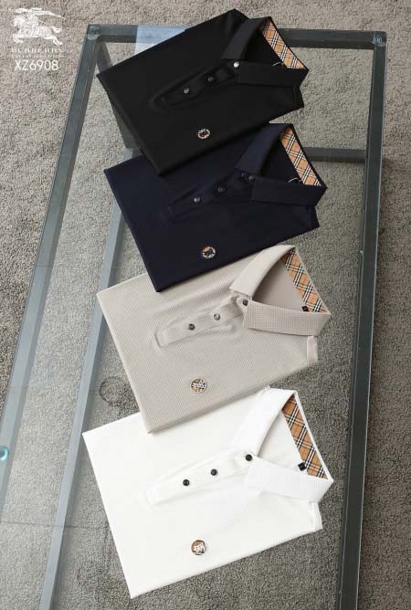 2025年5月7日入荷新作burberry紳士半袖ポロシャツ安いけど高品質M-XXXXL/Fuer工場