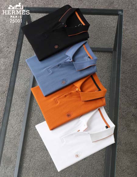 2025年5月7日入荷新作HERMES紳士半袖ポロシャツ安いけど高品質M-XXXXL/Fuer工場