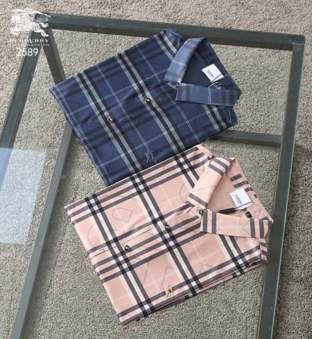 2025年5月7日入荷新作burberry紳士半袖 シャツ安いけど高品質M-XXXXL/Fuer工場