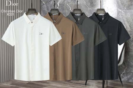 2025年5月7日入荷新作Dior紳士半袖ポロシャツ安いけど高品質M-XXXXL/Fuer工場