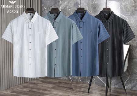 2025年5月7日入荷新作ARMANI紳士半袖ポロシャツ安いけど高品質L-XXXXL/Fuer工場