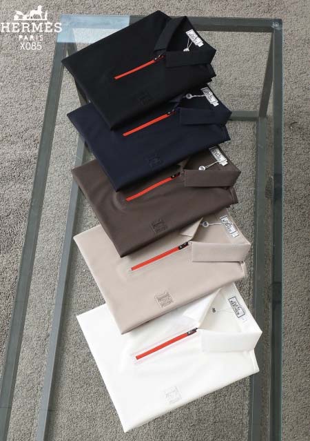 2025年5月7日入荷新作HERMES紳士半袖ポロシャツ安いけど高品質M-XXXXL/Fuer工場