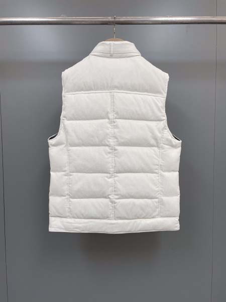 2025年5月7日入荷新作Brunello Cucinelliダウンベスト 原版復刻限定品が人気で高級/fuke工場