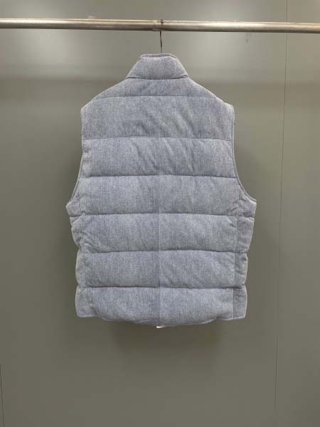 2025年5月7日入荷新作Brunello Cucinelliダウンベスト 原版復刻限定品が人気で高級/fuke工場