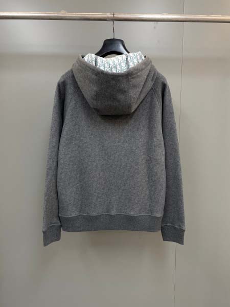 2025年5月7日入荷新作Diorパーカー フード付き 春秋長袖 ZIPパーカー 原版復刻限定品が人気で高級/fuke工場