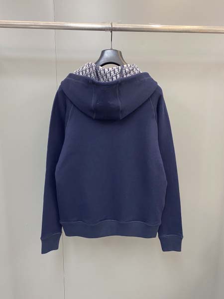 2025年5月7日入荷新作Diorパーカー フード付き 春秋長袖 ZIPパーカー 原版復刻限定品が人気で高級/fuke工場