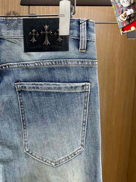 2025年5月9日入荷新作Chrome heartsジーパン安価で人気の/JIA工場