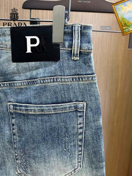 2025年5月9日入荷新作PRADAデニム半ズボン安価で人気の/JIA工場