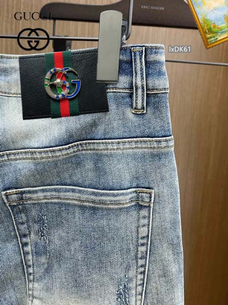 2025年5月9日入荷新作GUCCIデニム半ズボン安価で人気の/JIA工場