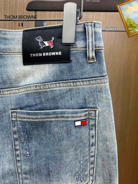 2025年5月9日入荷新作Thom Browneデニム半ズボン安価で人気の/JIA工場