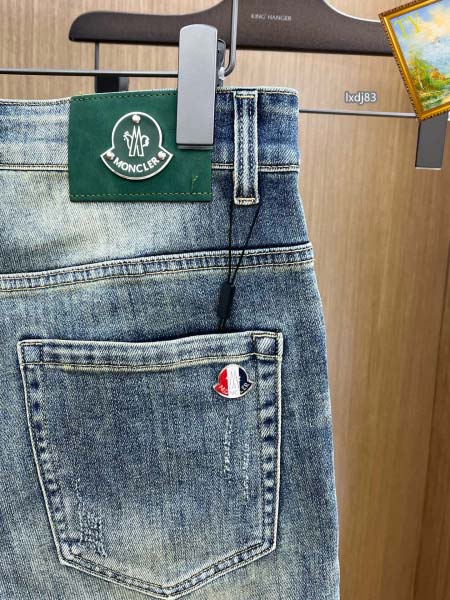 2025年5月9日入荷新作MONCLERデニム半ズボン安価で人気の/JIA工場