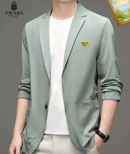 2025年5月9日入荷新作prada春夏は軽薄 スーツ上/ジャケット安価で人気の/JIA工場