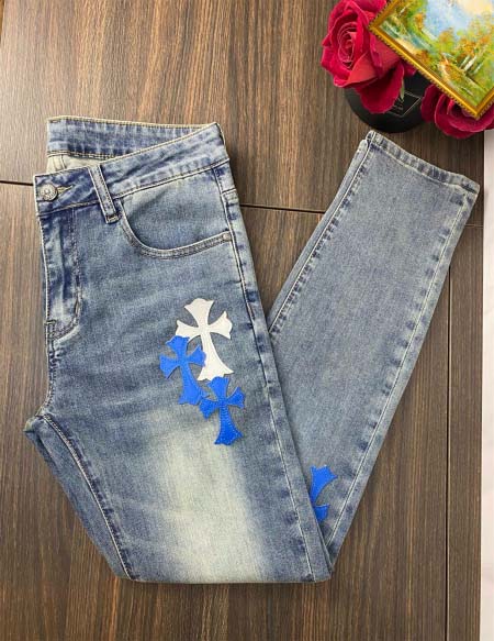 2025年5月10日入荷新作Chrome heartsジーパン安価で人気の/JIA工場