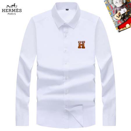 2025年5月12日入荷新作HERMES長袖 シャツ安価で人気のS-4XL/JIA工場