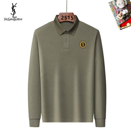 2025年5月12日入荷新作YSL長袖 ポロシャツ安価で人気のM-XXXL/JIA工場