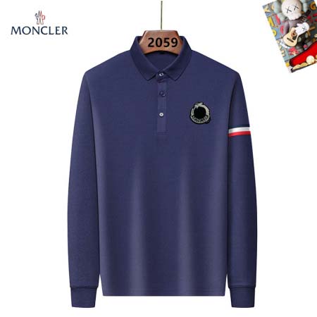 2025年5月12日入荷新作MONCLER長袖 ポロシャツ安価で人気のM-XXXL/JIA工場