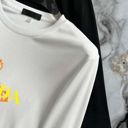2025年5月12日入荷新作PRADA長袖 Tシャツ安価で人気のS-4XL/JIA工場