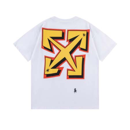 2025年5月13日入荷新作off white半袖 Tシャツ誕生日プレゼントの服/男女兼用/カップル服人気/R&B