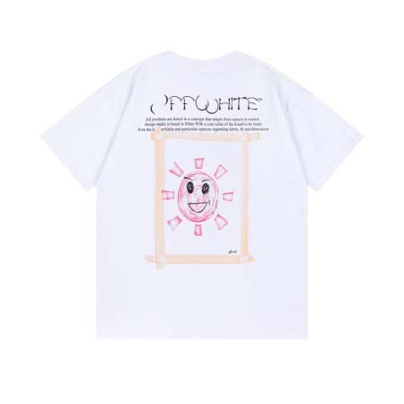 2025年5月13日入荷新作off white半袖 Tシャツ誕生日プレゼントの服/男女兼用/カップル服人気/R&B