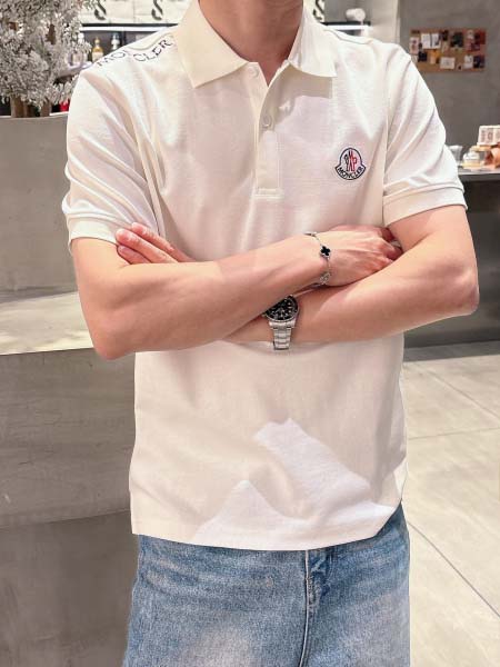 2025年5月14日入荷新作Moncler半袖ポロシャツ 超厳選★高級品/誕生日プレゼント/OM工場