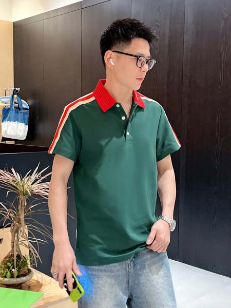 2025年5月14日入荷新作Gucci半袖ポロシャツ 超厳選★高級品/誕生日プレゼント/OM工場