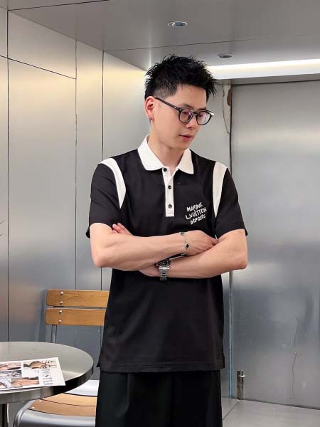 2025年5月14日入荷新作Louis Vuitton半袖ポロシャツ 超厳選★高級品/誕生日プレゼント/OM工場