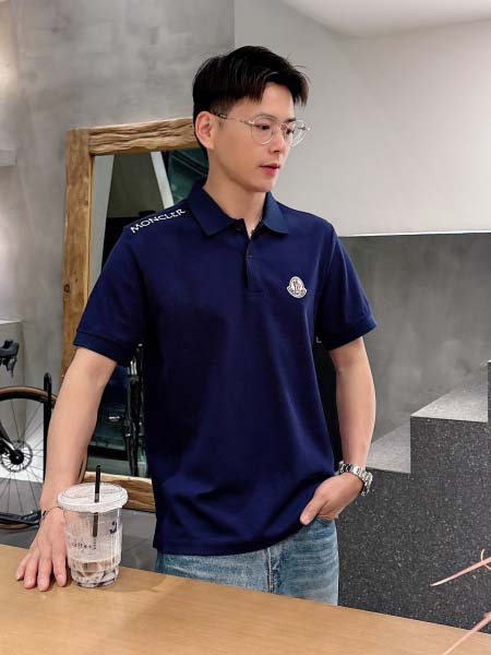 2025年5月14日入荷新作Moncler半袖ポロシャツ 超厳選★高級品/誕生日プレゼント/OM工場