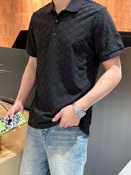 2025年5月14日入荷新作Louis Vuitton半袖ポロシャツ 超厳選★高級品/誕生日プレゼント/OM工場