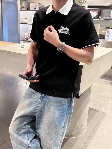 2025年5月14日入荷新作Louis Vuitton半袖ポロシャツ 超厳選★高級品/誕生日プレゼント/OM工場