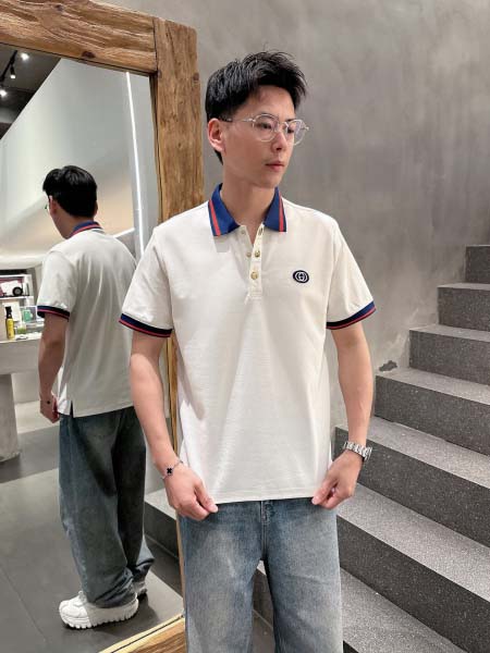 2025年5月14日入荷新作Gucci半袖ポロシャツ 超厳選★高級品/誕生日プレゼント/OM工場