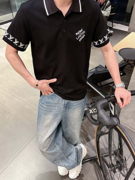 2025年5月14日入荷新作Louis Vuitton半袖ポロシャツ 超厳選★高級品/誕生日プレゼント/OM工場